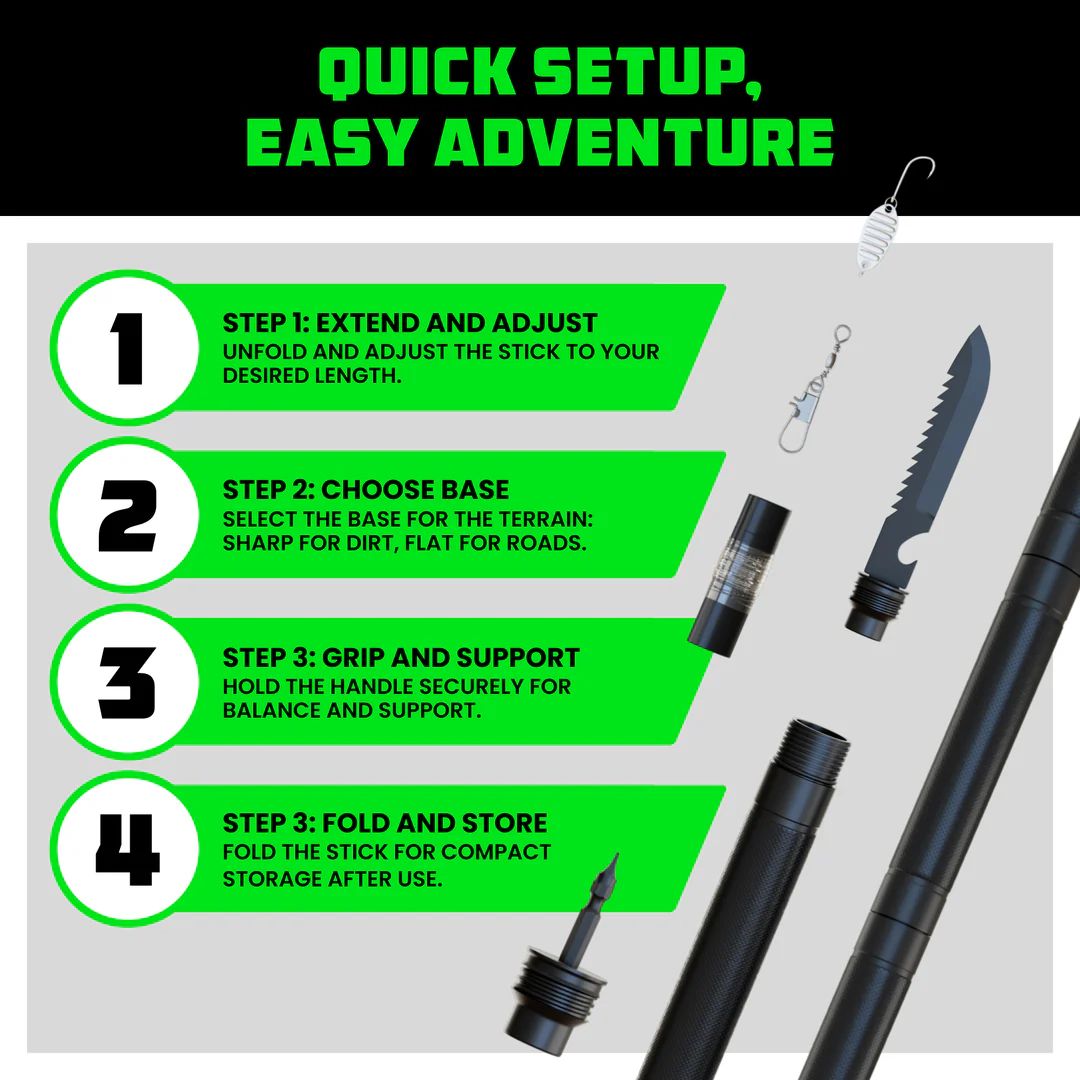 Tactical Hiking Stick