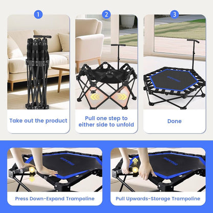 Foldable Mini Trampoline