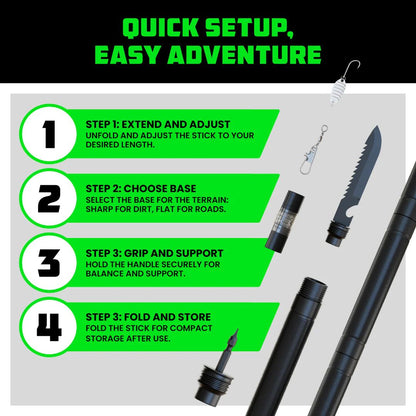 Tactical Hiking Stick